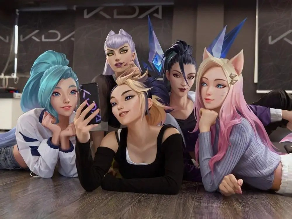 Virtual Girl Group K/DA Goes 'ALL OUT' With Their First New MiniAlbum