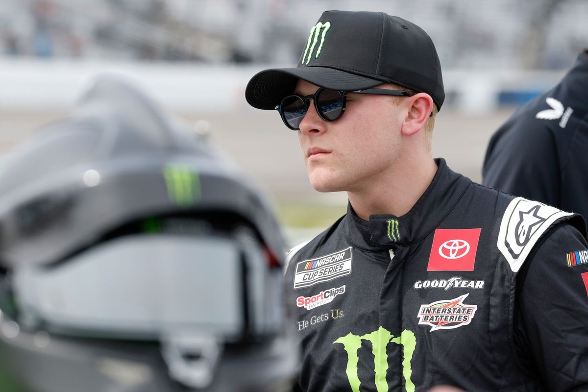 Ty Gibbs leads NASCAR Cup practice at Texas; Busch and Johnson crash