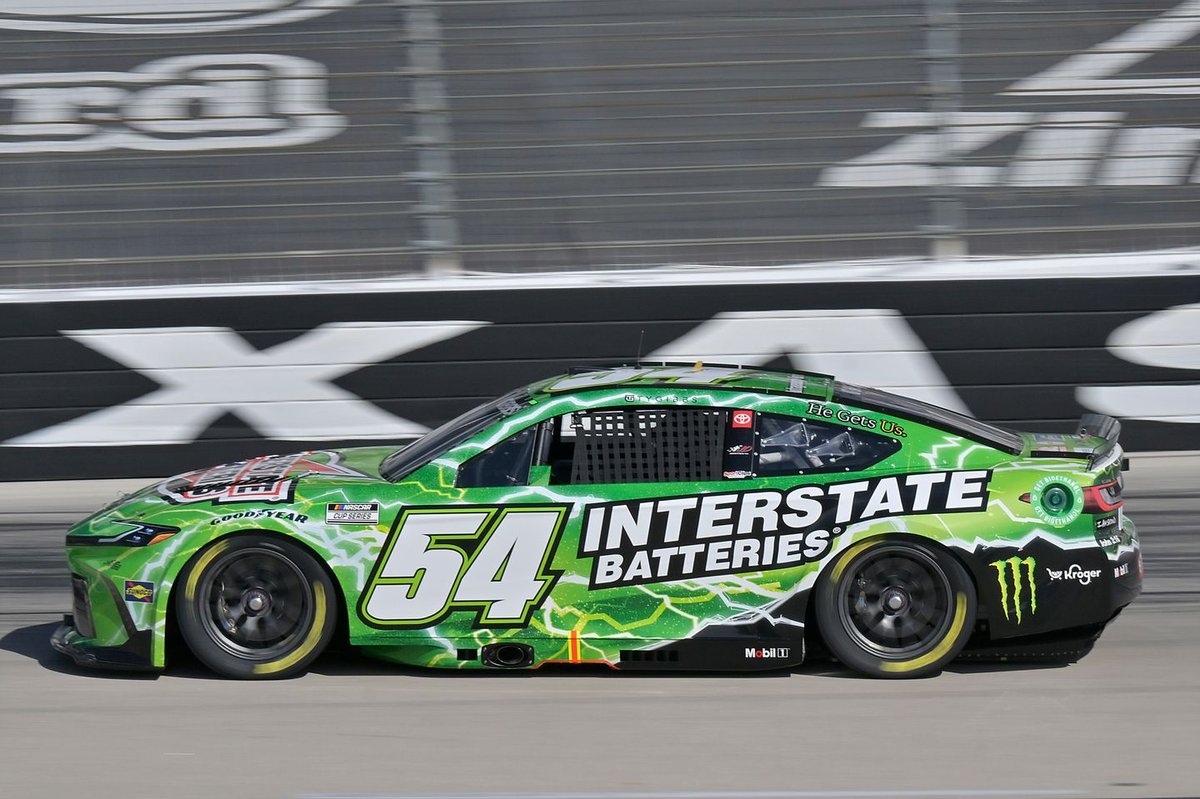 Ty Gibbs leads NASCAR Cup practice at Texas; Busch and Johnson crash