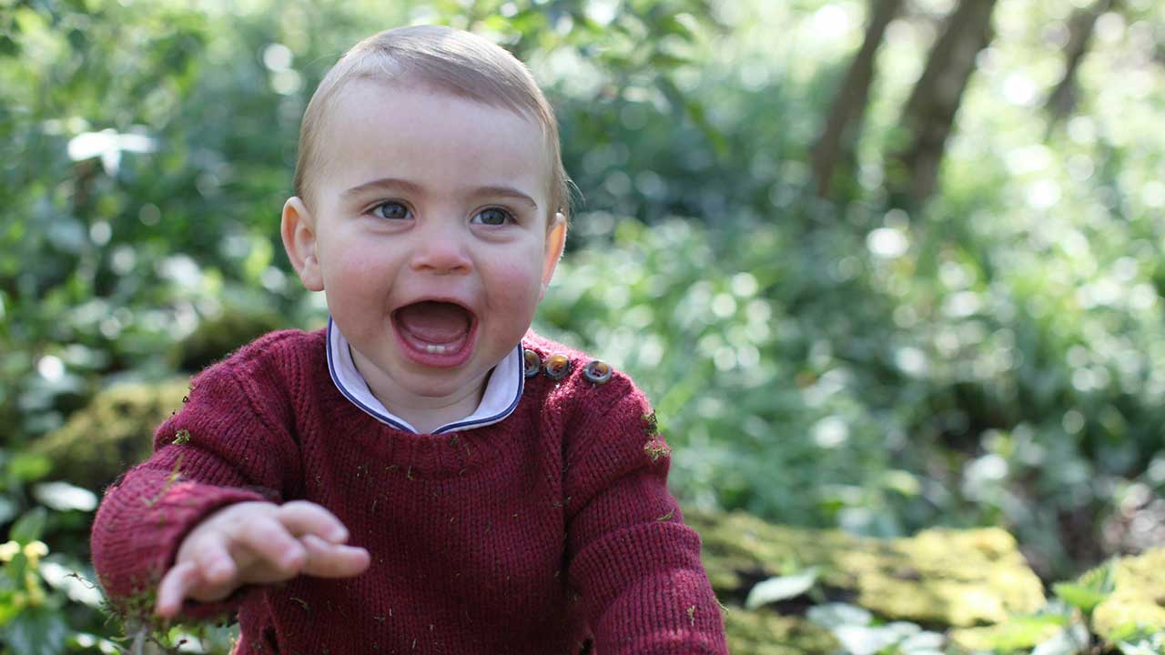 Prince Louis birthday New photos of Prince Louis celebrate first