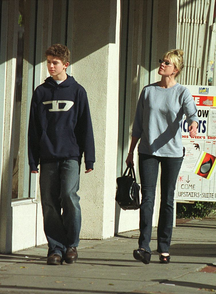 Melanie Griffith Honors Her Two Grownup Sons with a Sweet Photo