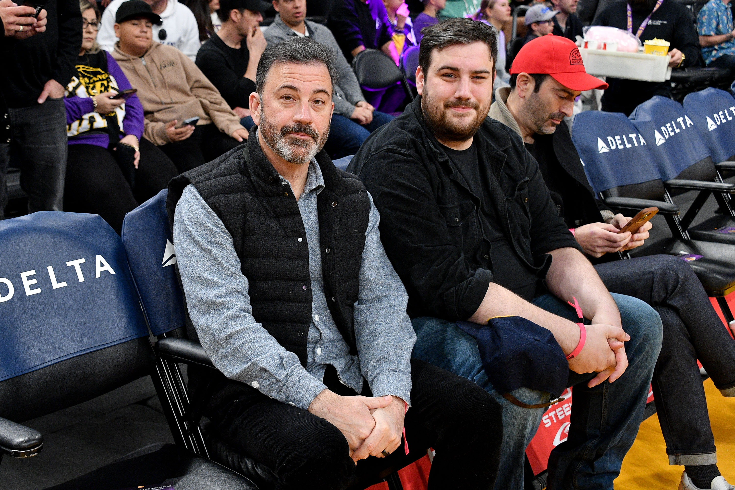 Jimmy Kimmel Spotted with His RarelySeen 'CopyPaste' Son Who 'Looks