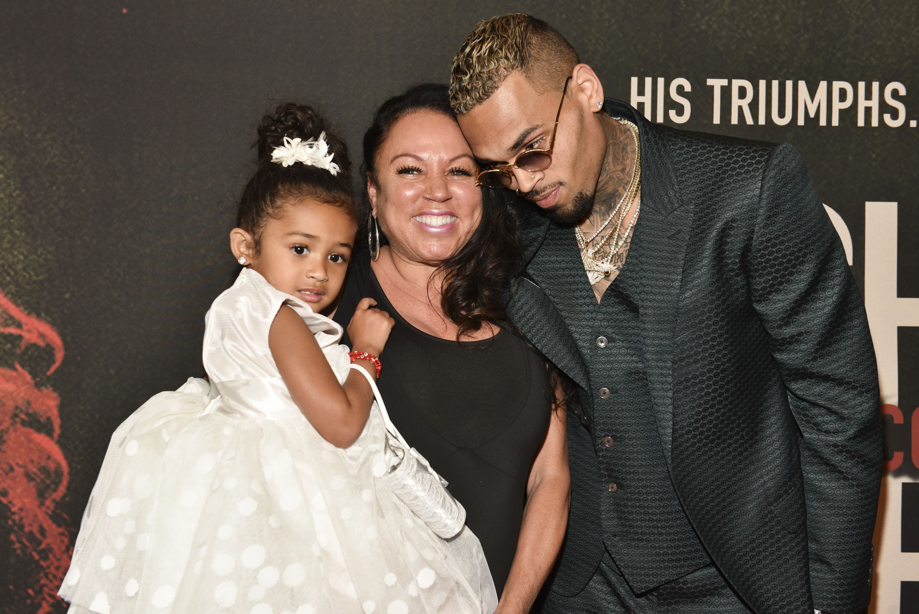 Chris Brown Presents His 5YearOld Daughter with a Stack of Cash While