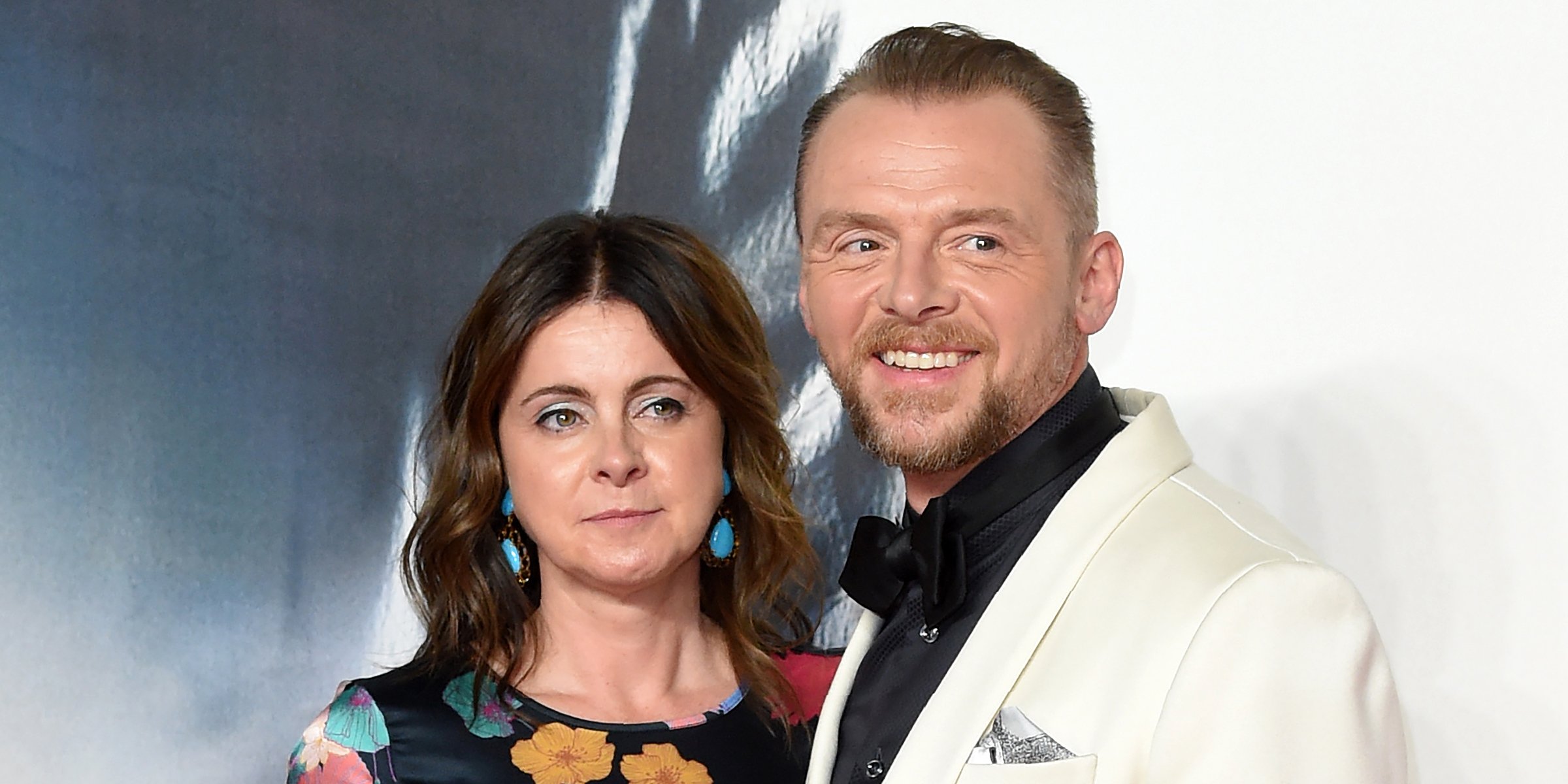 Simon Pegg's Wife The Actor Says His Partner Maureen 'Grounds' Him
