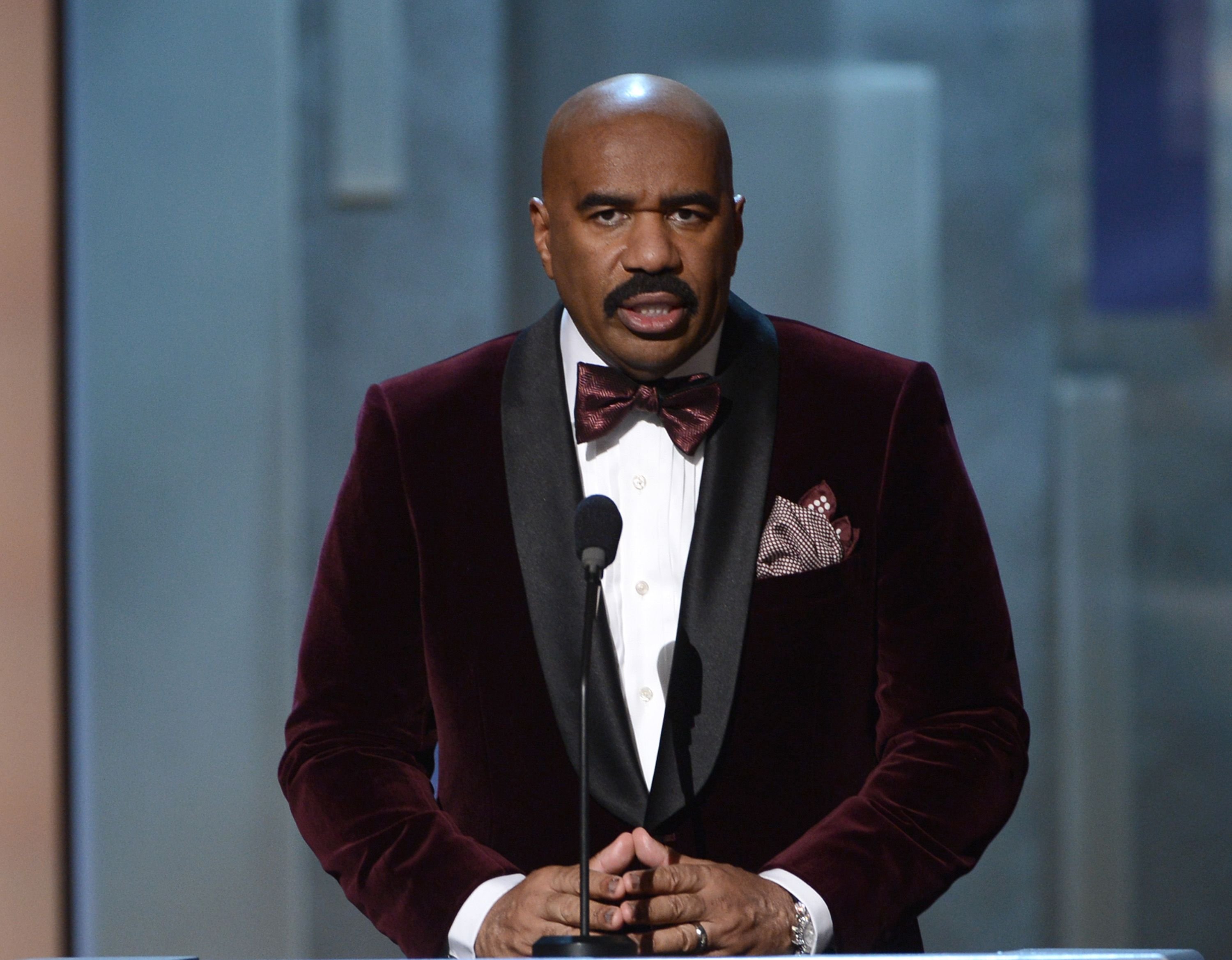 Watch Steve Harvey's Surprise after a 'Family Feud' Contestant Jokingly