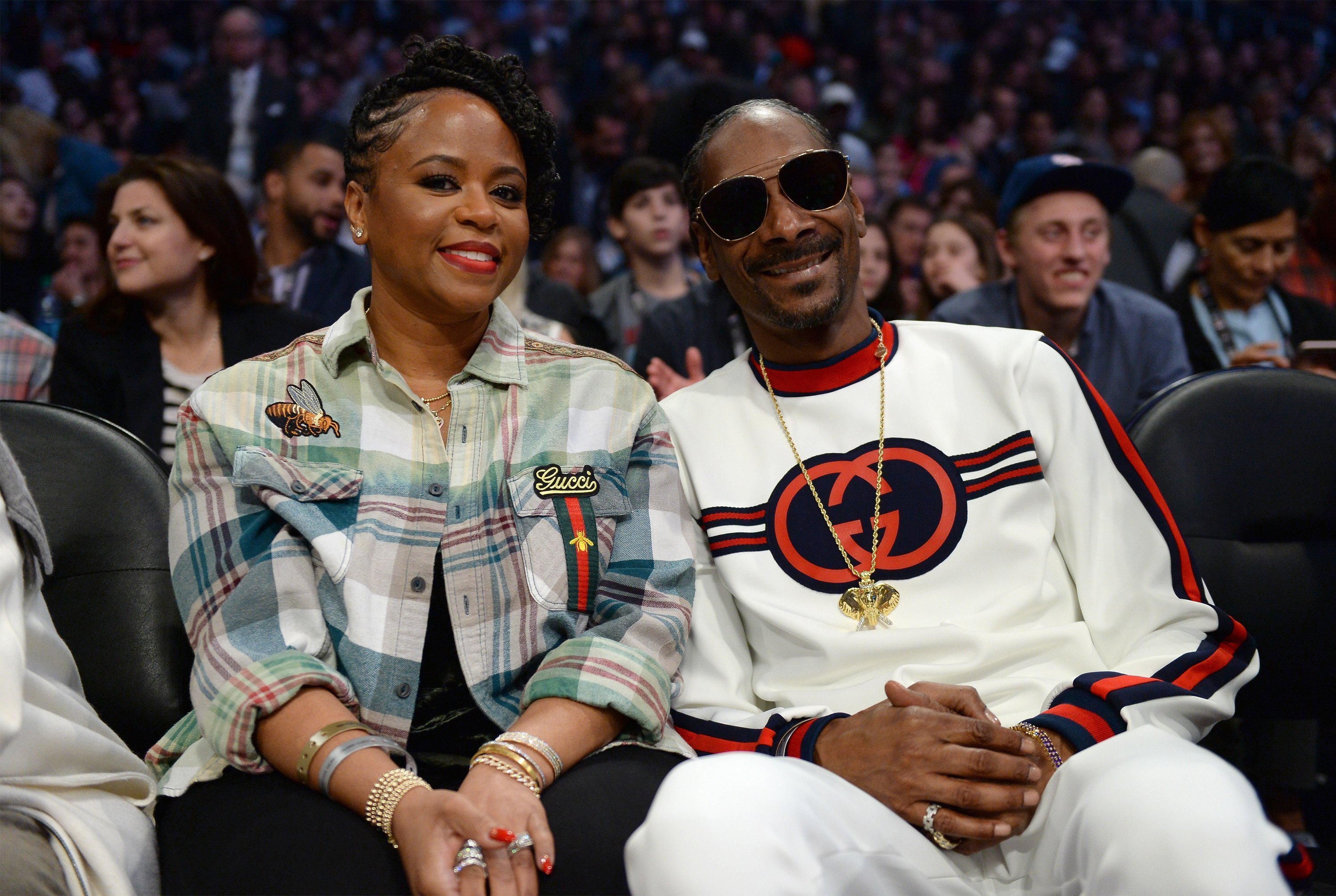 Snoop Dogg Posts Black & White Pic with Wife Shante after Celina Powell