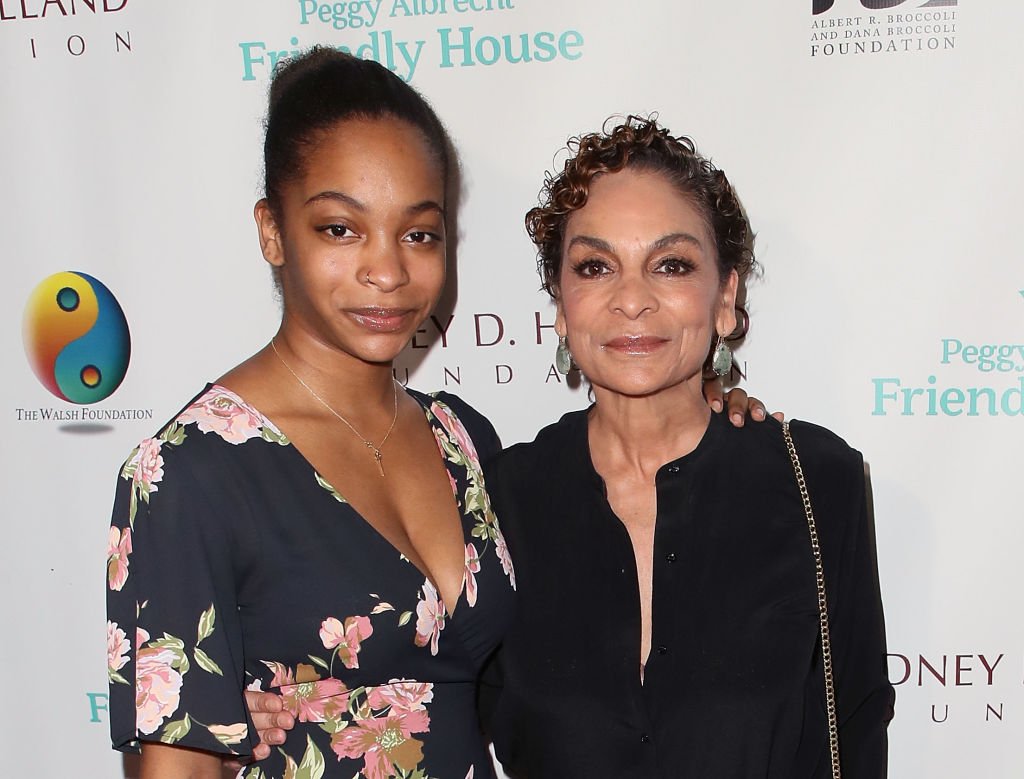 Jasmine Guy of 'A Different World' Stuns in Leather Coat Painted by Her