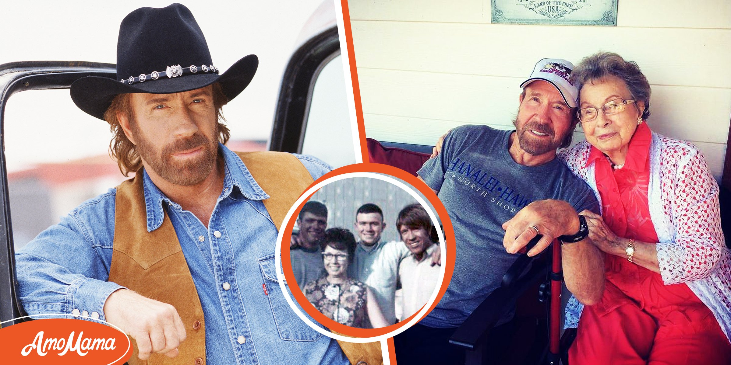 Chuck Norris Honored Mom on Her 101st Birthday — She Raised 3 Sons as