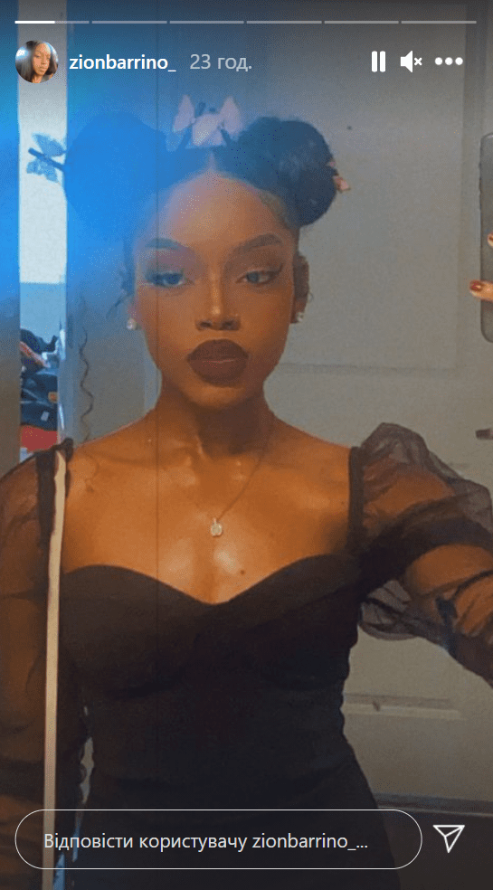 Fantasia's Daughter Zion Rocks Daring Tight Gown with Sheer Sleeves