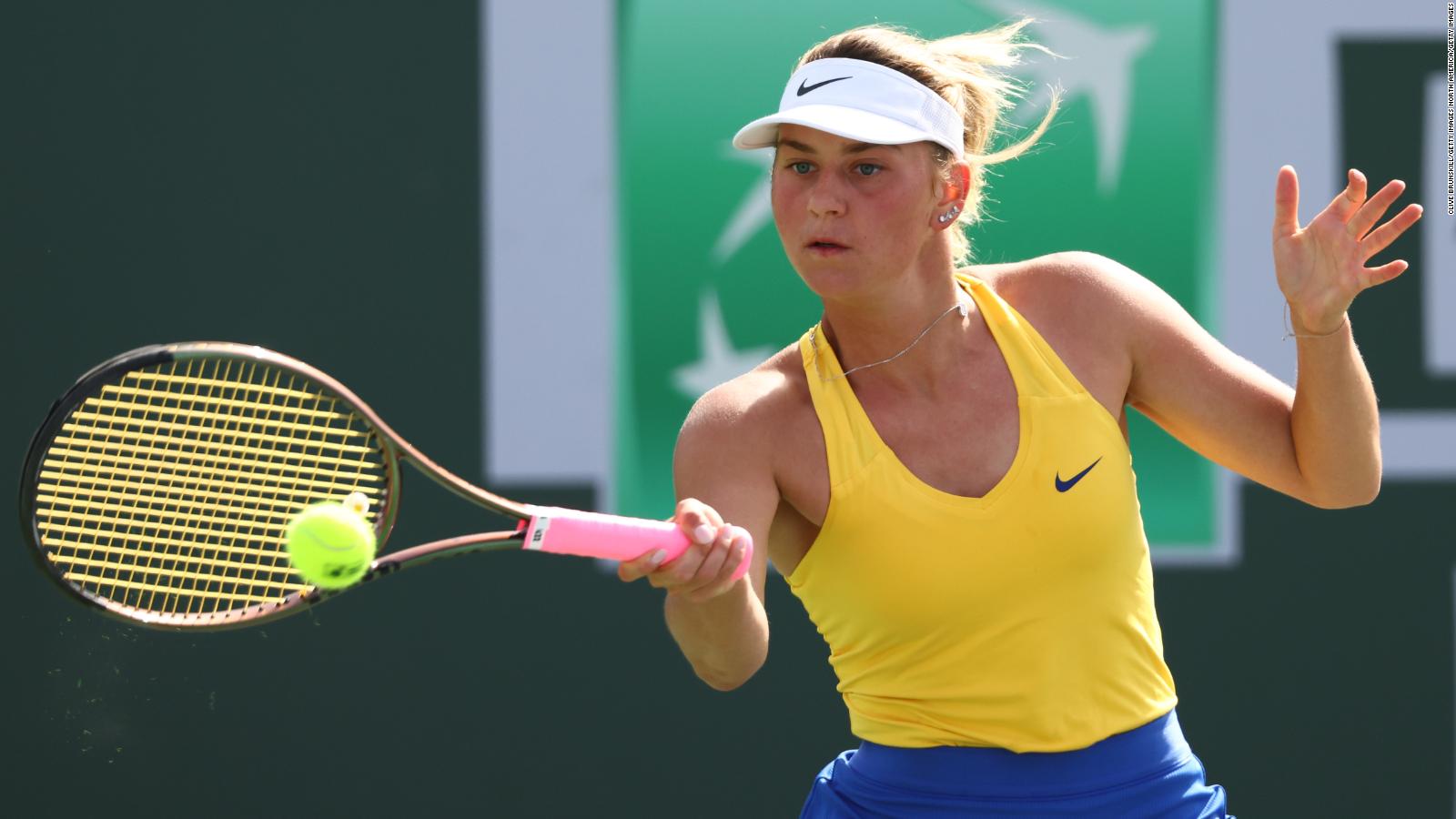 Marta Kostyuk Tennis star asks 'What am I living for?' as Ukrainians