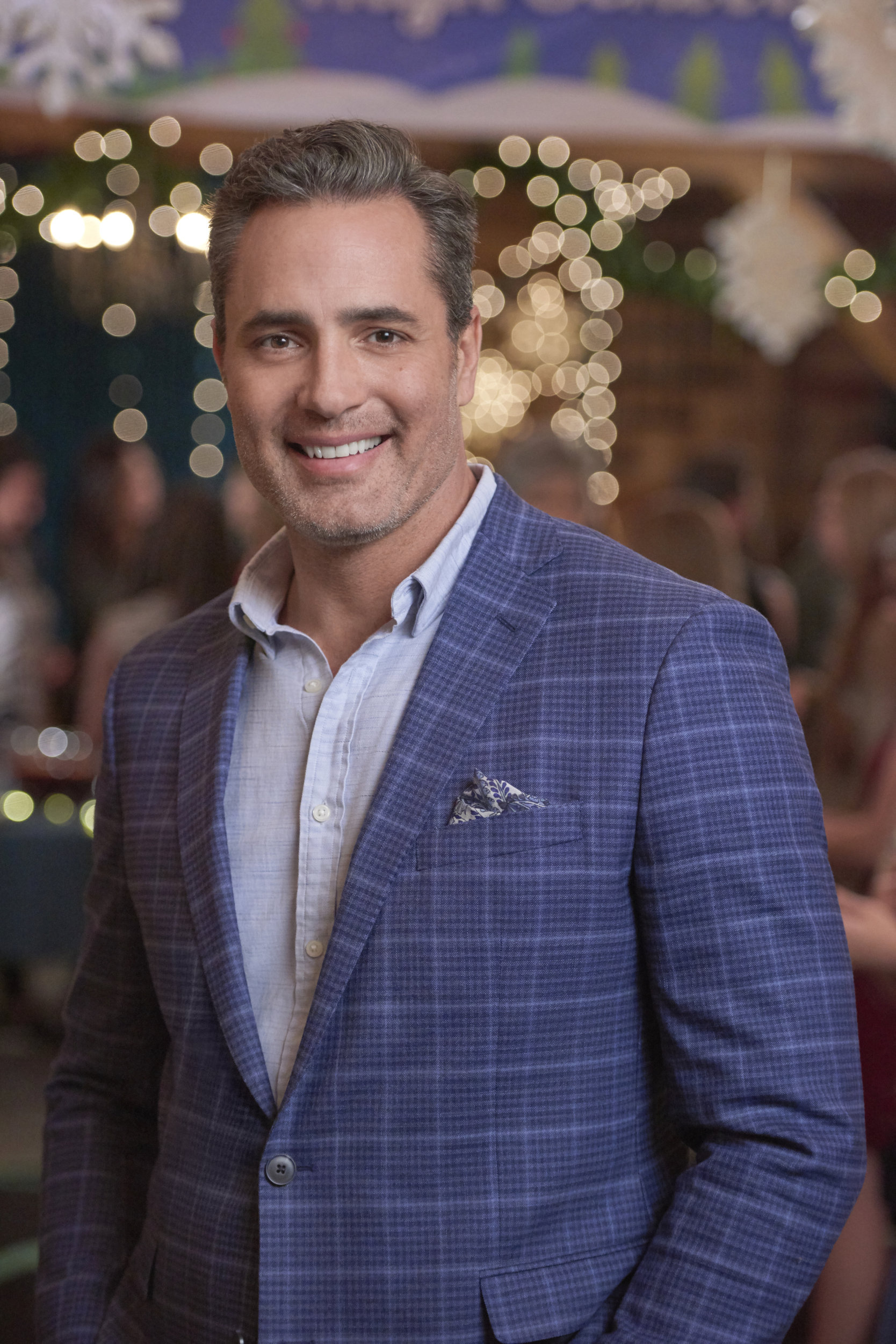 Victor Webster as Carter on Homegrown Christmas Hallmark Channel