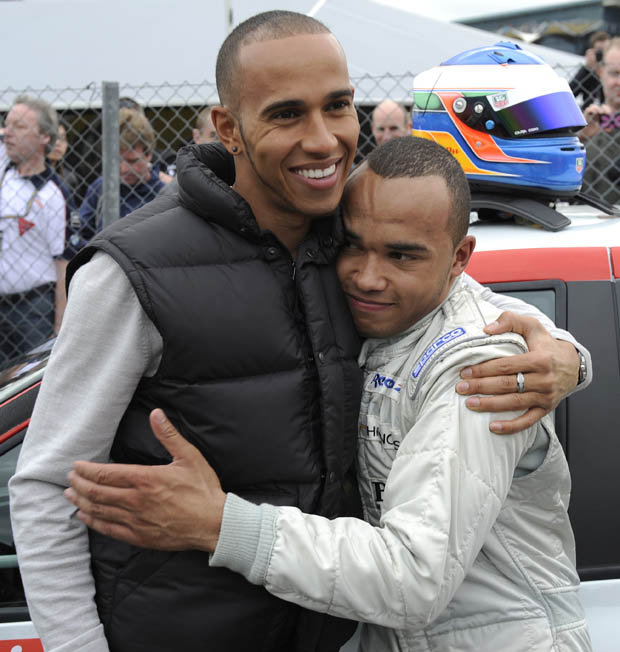 Lewis Hamilton's brother didn't let disability stop him from pursuing