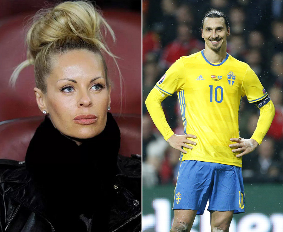 Euro 2016 Zlatan Ibrahimovic's WAG Helena Seger 'evil super bitch