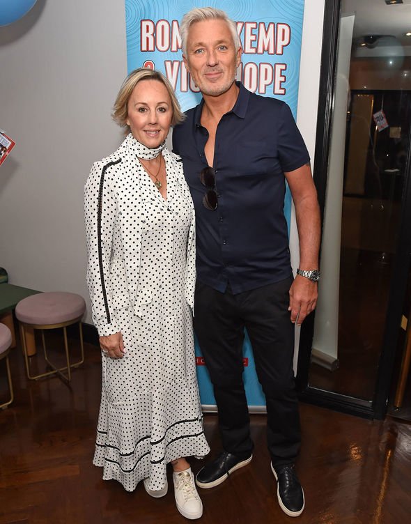 Martin Kemp Gogglebox star enjoys rare family outing with wife and