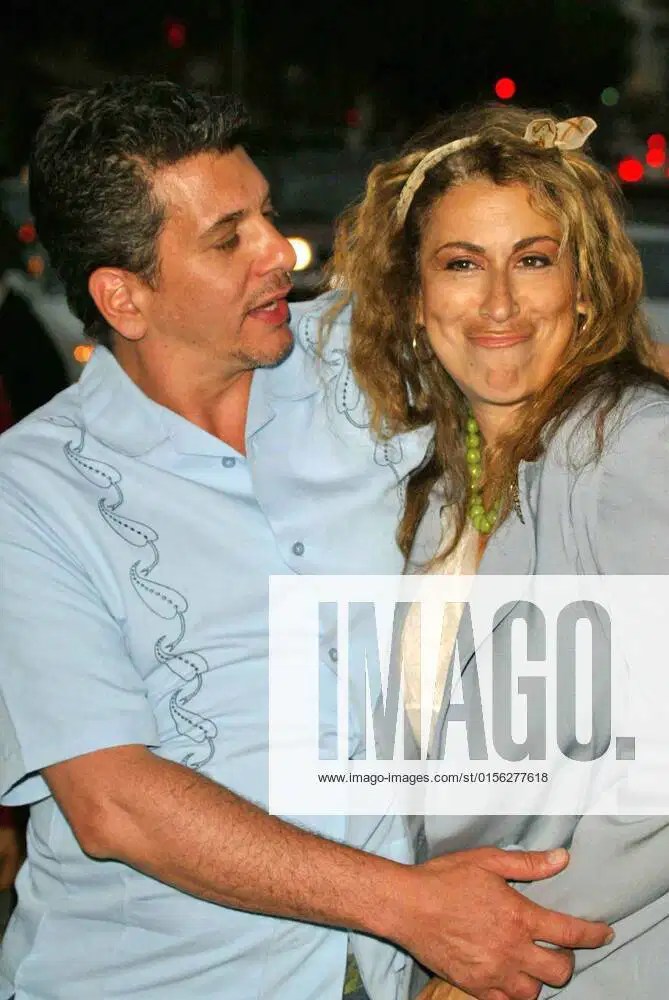 Roma Maffia and husband at the White Chicks Premiere at Mann Village