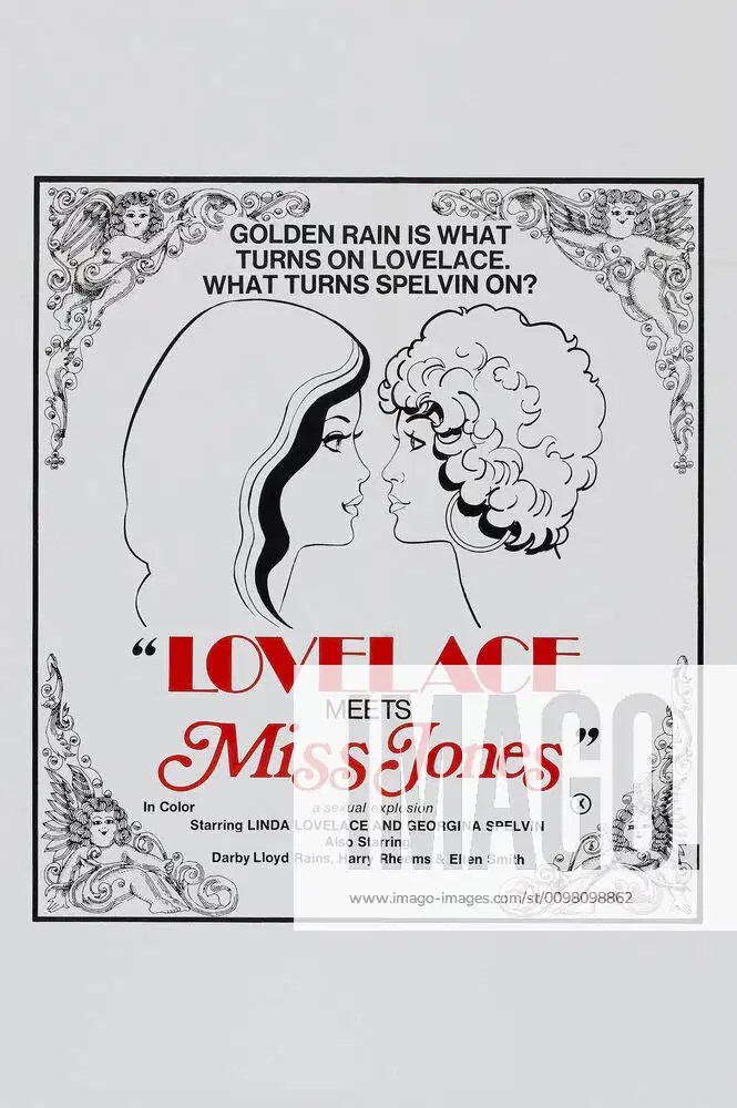 LINDA LOVELACE MEETS MISS JONES, US poster art, 1975 Courtesy Everett