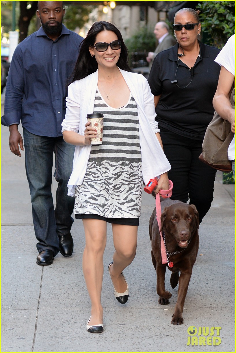 Lucy Liu & New Boyfriend Hold Hands in New York City Photo 2932389