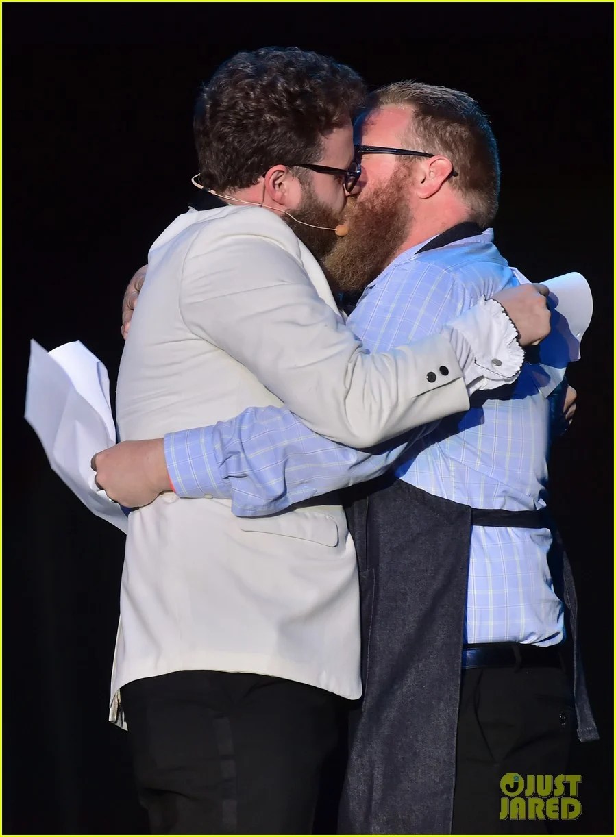 Seth Rogen & Rob Lowe's Bromance is Alive for the Annual Hilarity for