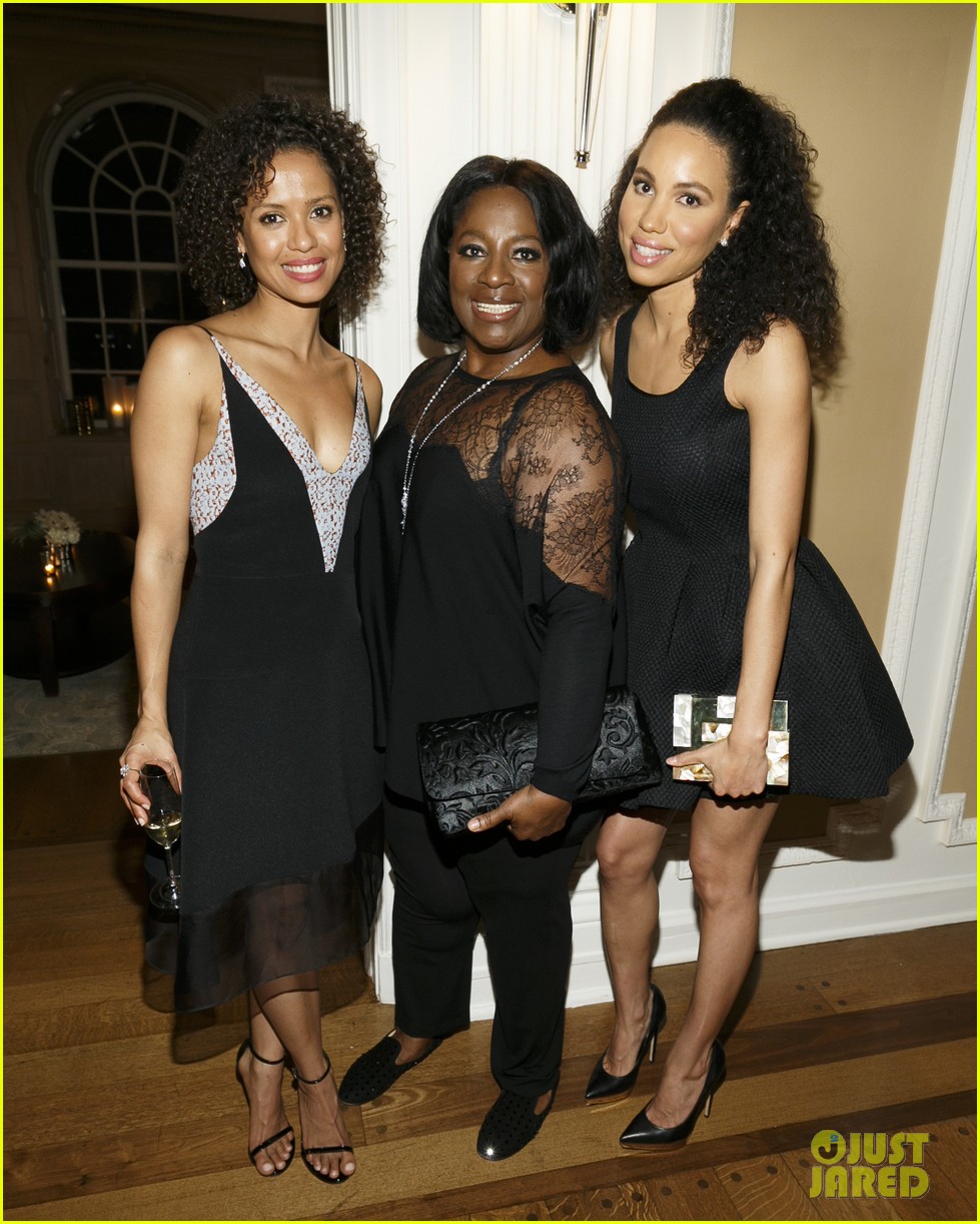 Kerry Washington & Zoe Saldana Hit PreOscars Sistahs Soiree Photo