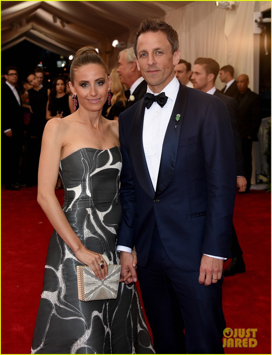 Andy Cohen & Seth Meyers are Two Dapper Dudes at Met Gala 2015 Photo
