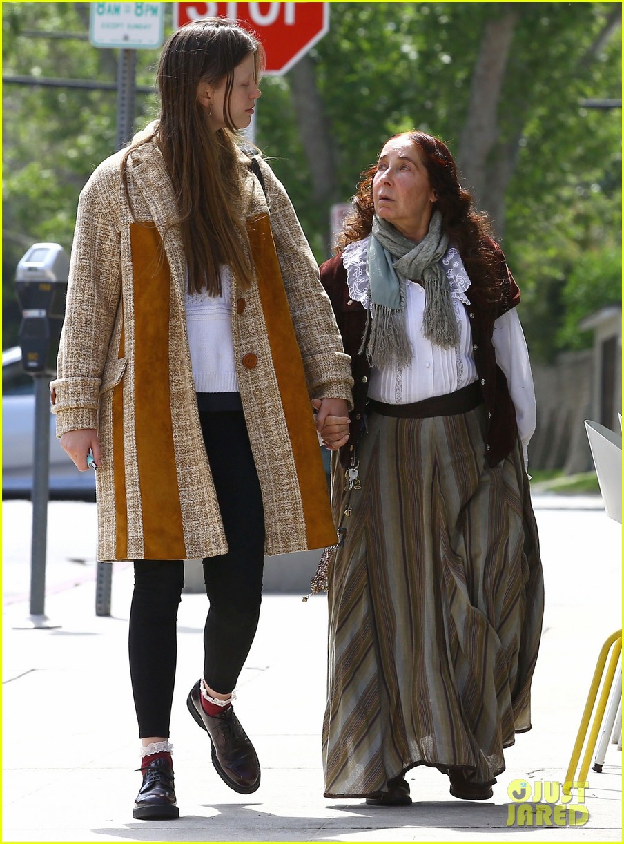 Shia LaBeouf Takes Mia Goth & His Mom Out to Easter Brunch Photo