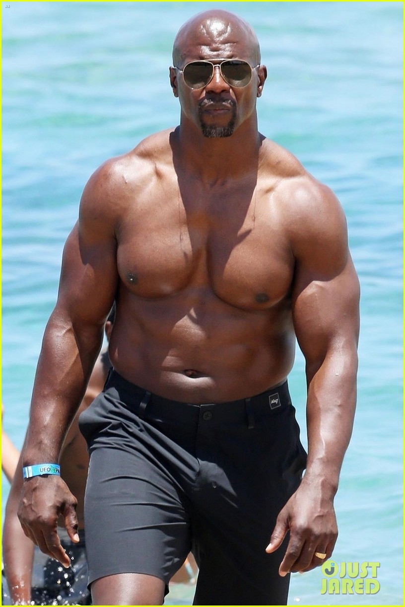 Terry Crews Shows Off Buff Body While Celebrating 50th Birthday on the