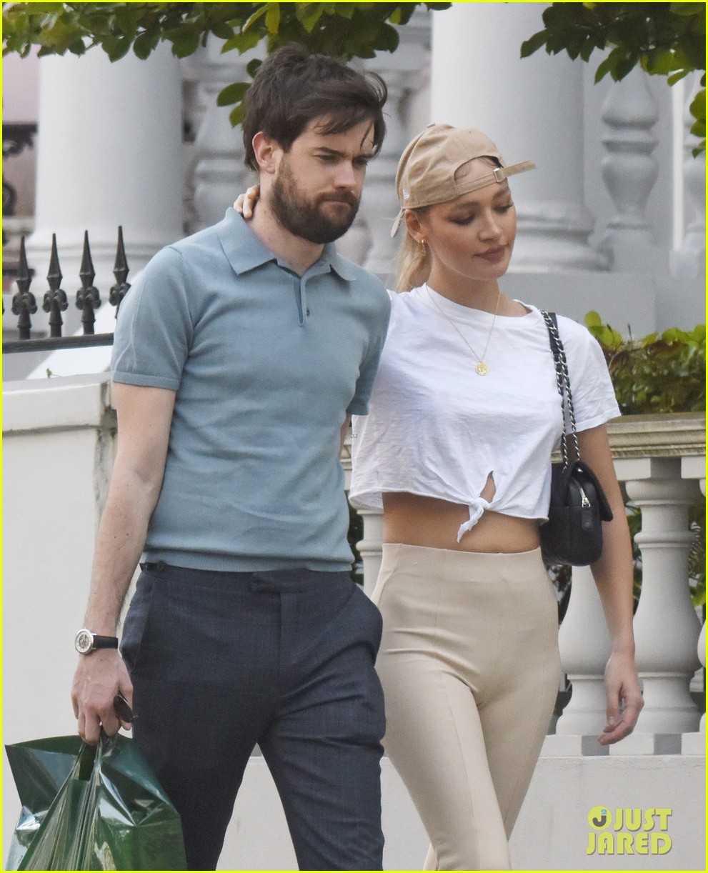 Jack Whitehall Holds Hands with New Girlfriend Roxy Horner During a