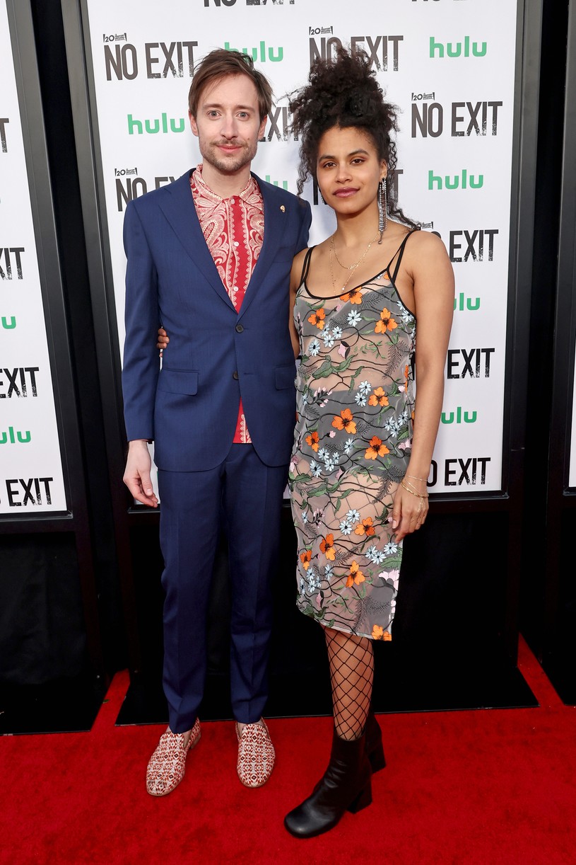 Havana Rose Liu & Danny Ramirez Meet Up With Their CoStars at 'No Exit
