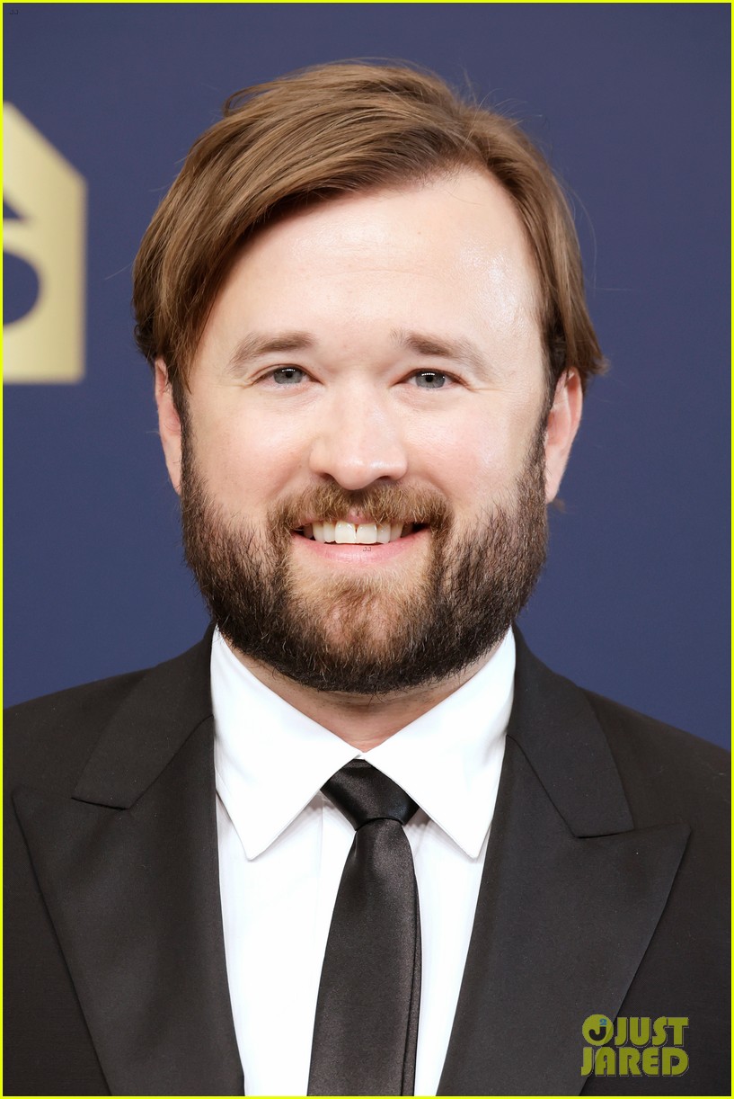 Haley Joel Osment & Sister Emily Osment Coordinate in Black at SAG