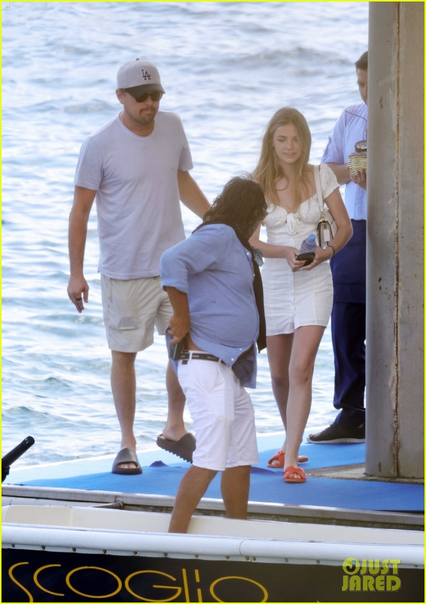 Leonardo DiCaprio Explores Italy With Family & Close Friend Tobey