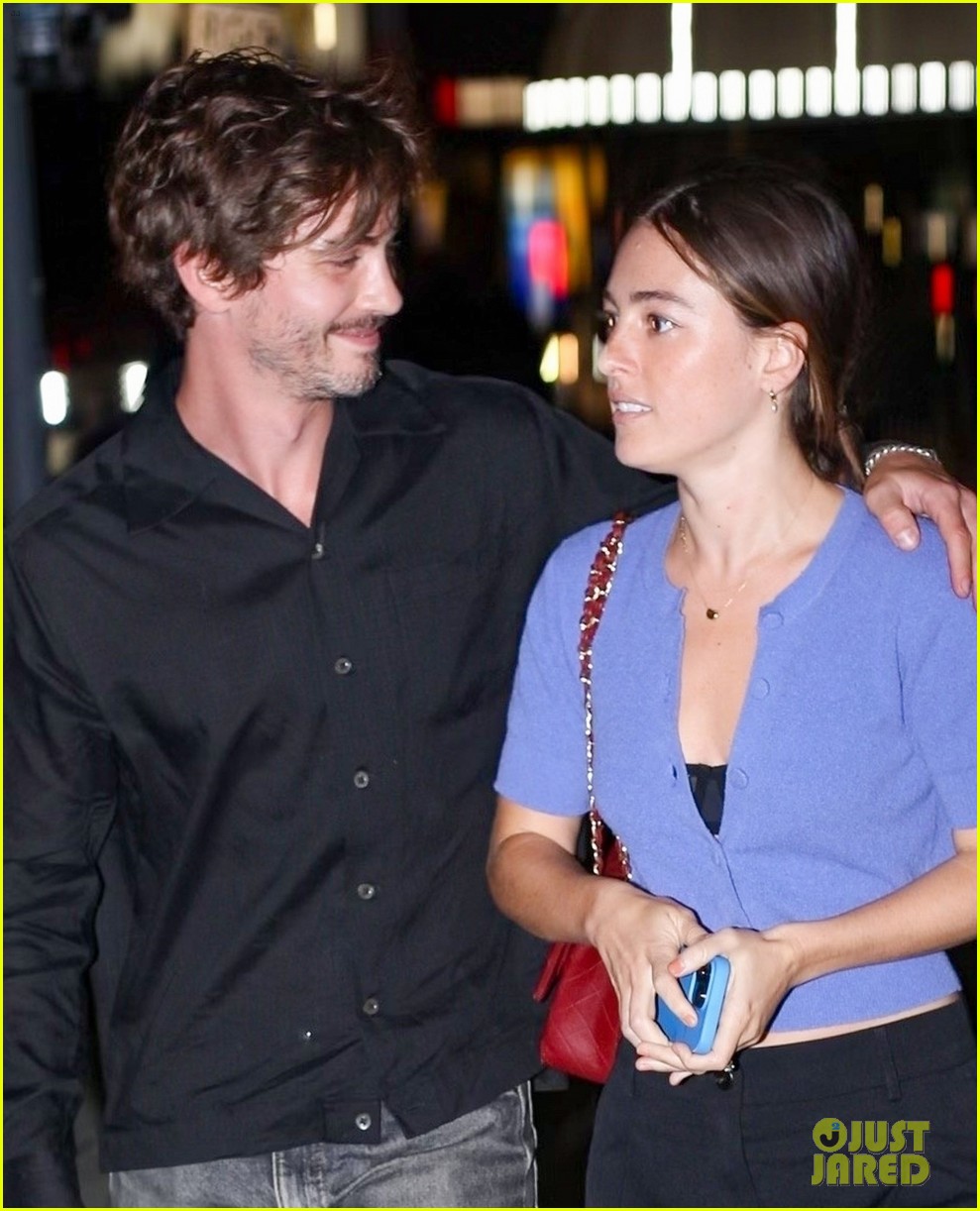 Logan Lerman & Girlfriend Ana Corrigan Look So in Love on Date Night