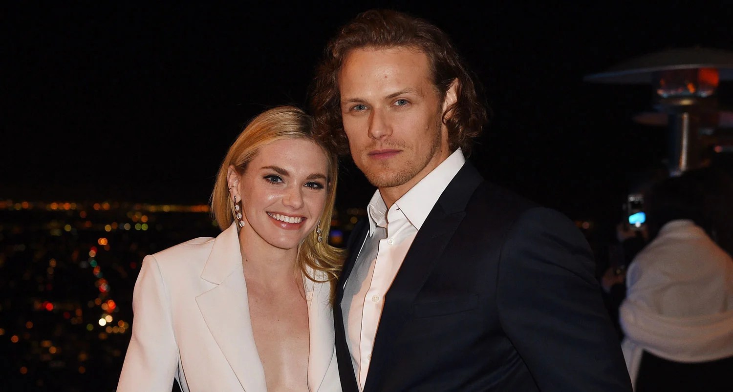 Sam Heughan & Girlfriend MacKenzie Mauzy Make Public Debut at Oscars