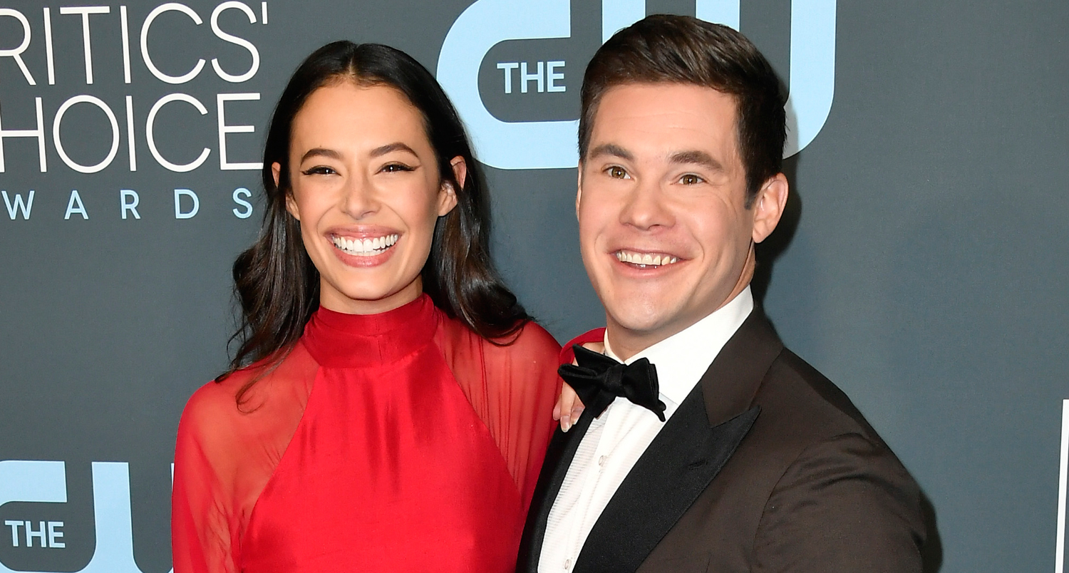 Adam DeVine & Fiancee Chloe Bridges Couple Up for Critics’ Choice