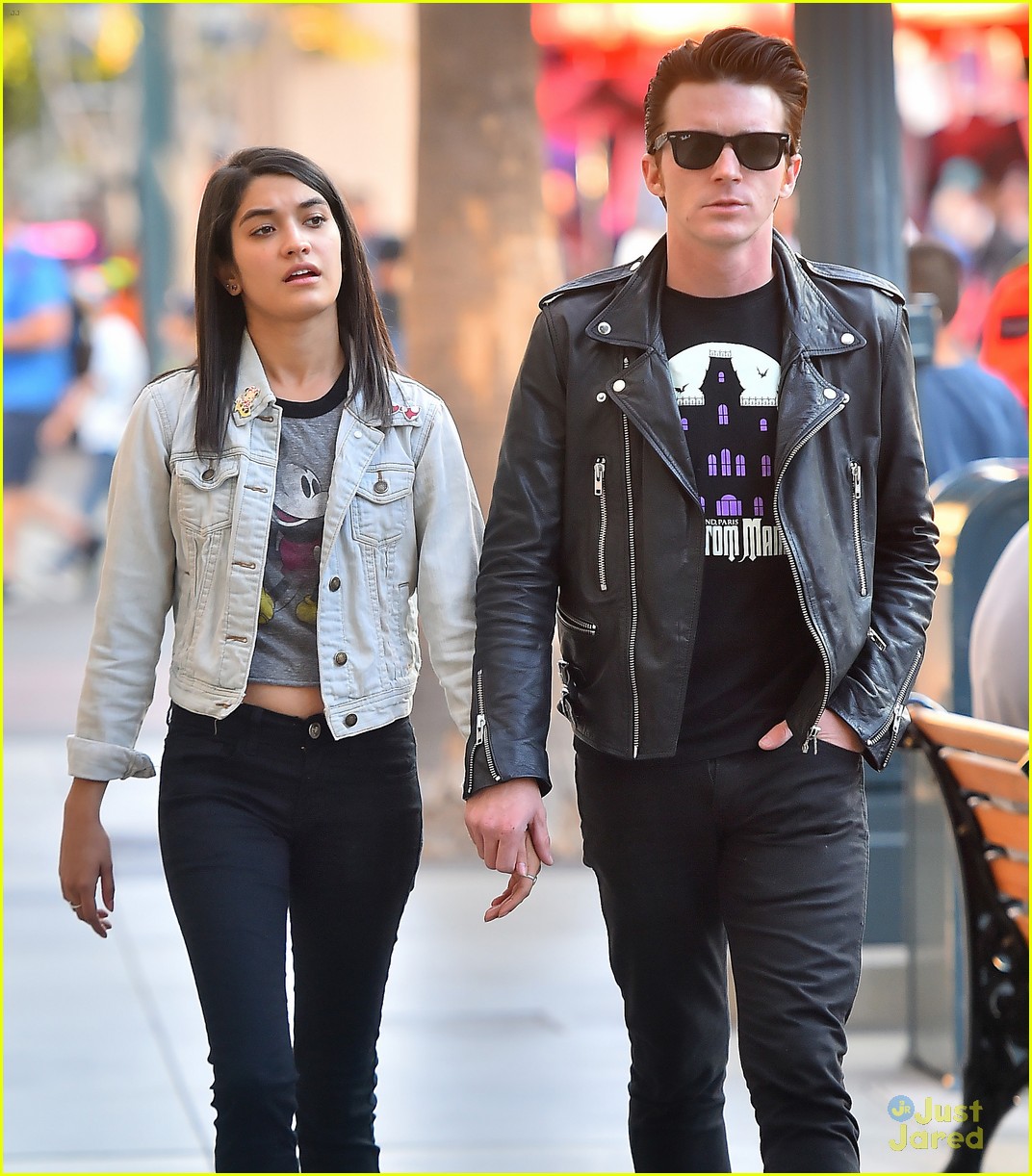 Drake Bell Holds Hands with Girlfriend Von Schmeling at