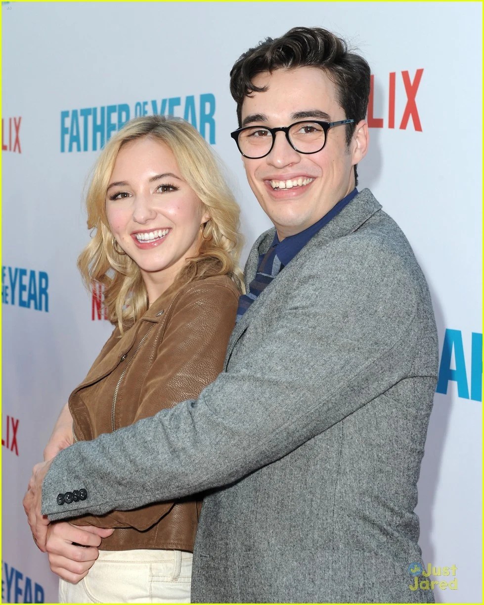Joey Bragg Gets Support From Girlfriend Audrey Whitby at 'Father Of The Year' Premiere Photo
