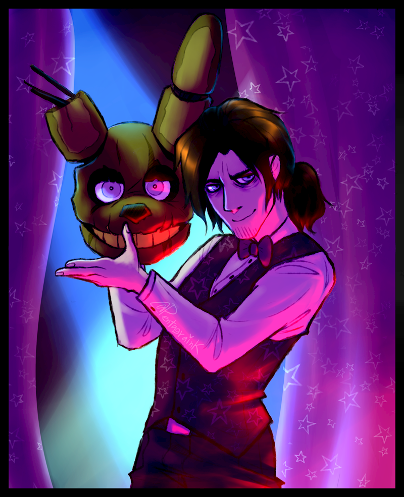 William Afton fanart Kofi ️ Where creators get support from fans through donations