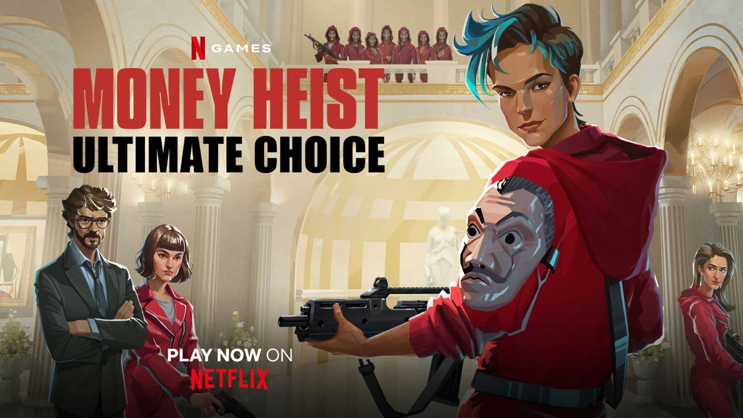 Netflix launches Money Heist Ultimate Choice mobile game