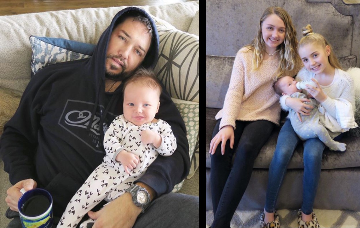 Jason Aldean's Two Daughters Are Excellent Big Sisters [Pics]