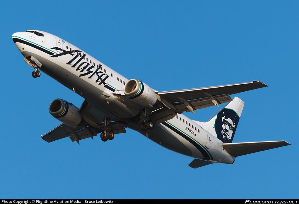 N792AS Alaska Airlines Boeing 737490 Photo by Flightline Aviation