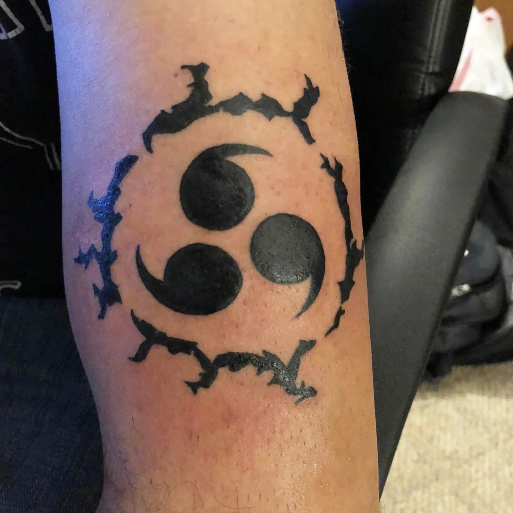 Naruto Sasuke Curse Mark Temporary Tattoo TattooIcon