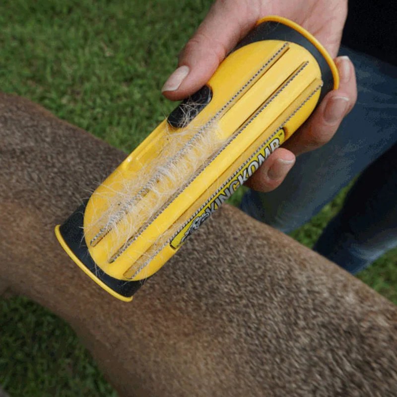 1 Rated Dog Shedding Brush KING KOMB™ Dog Brush & Deshedding Tool