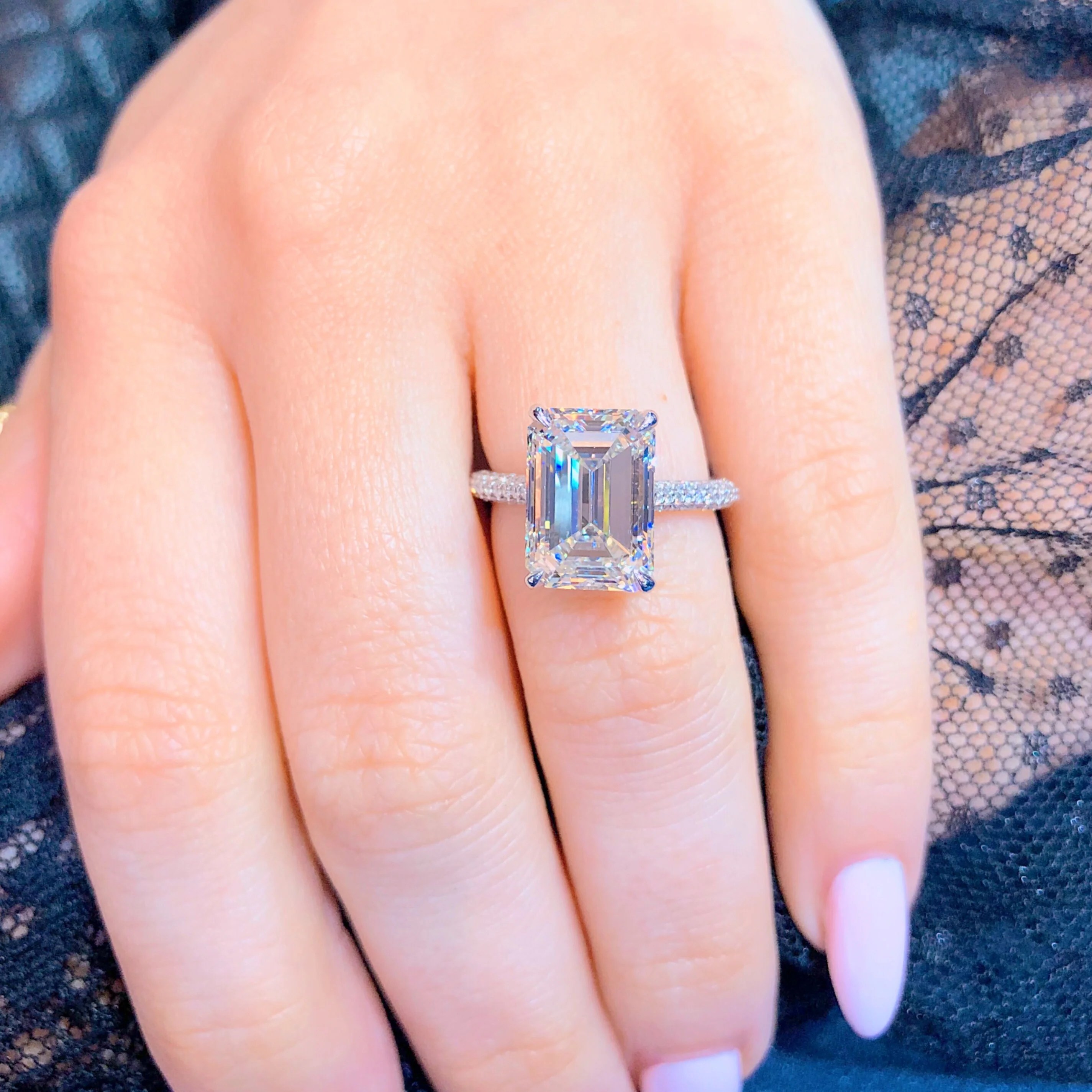 Carat EMERALD CUT DIAMOND RING ubicaciondepersonas.cdmx.gob.mx