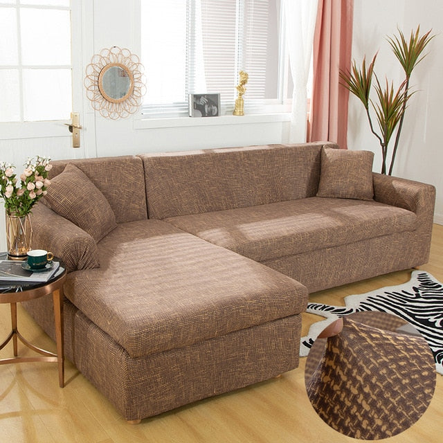 Vienne Brown Sectional LShaped Couch Cover shopcouchcovers Reviews