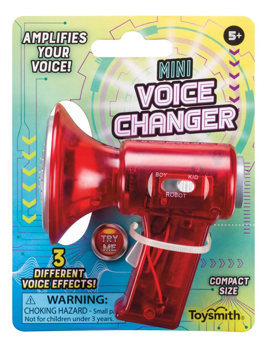 1385 Toysmith Mini Voice Changer (12 pc/pack)