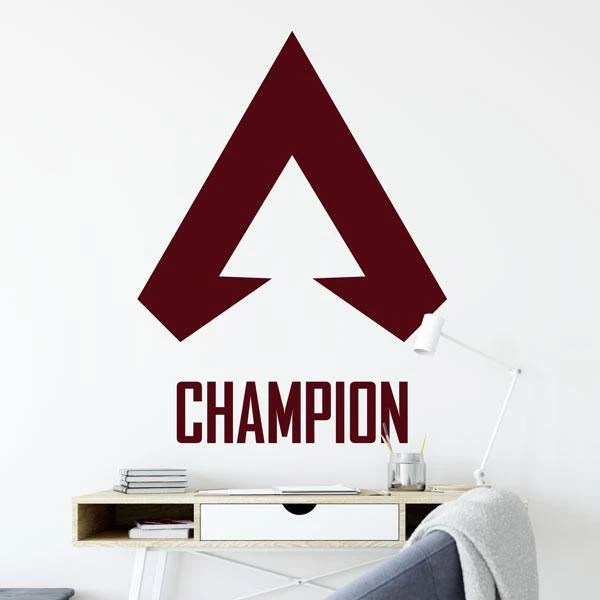 Apex Legends Champion Symbol Wall Art Sticker Apex Stickers