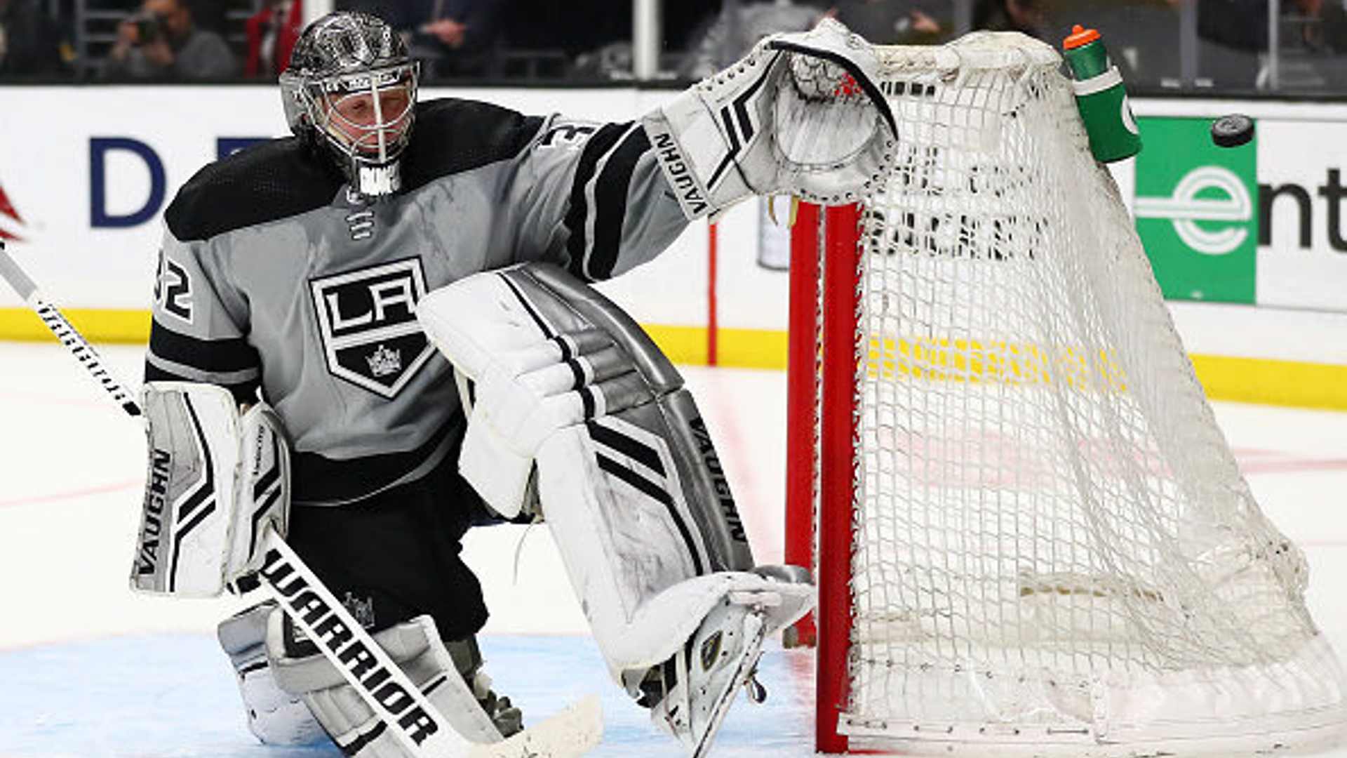 What is Jonathan Quick's networth, salary, contract status, and brand
