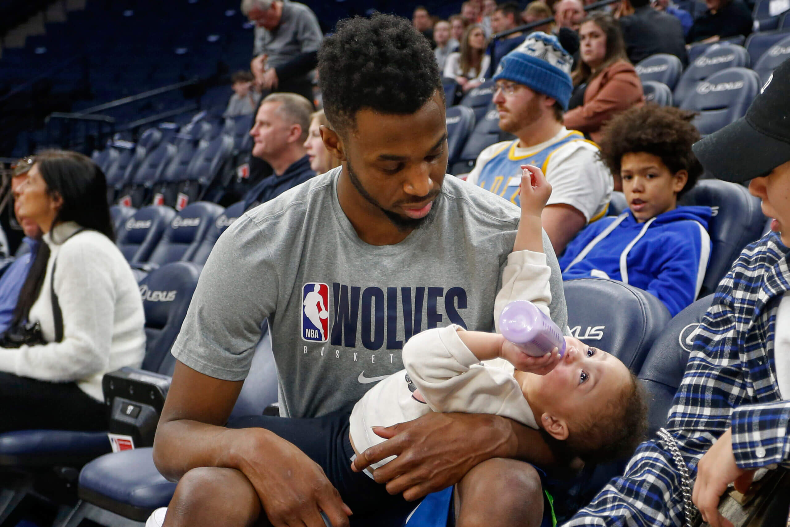 For Andrew Wiggins, fatherhood is the heart and soul behind his NBA