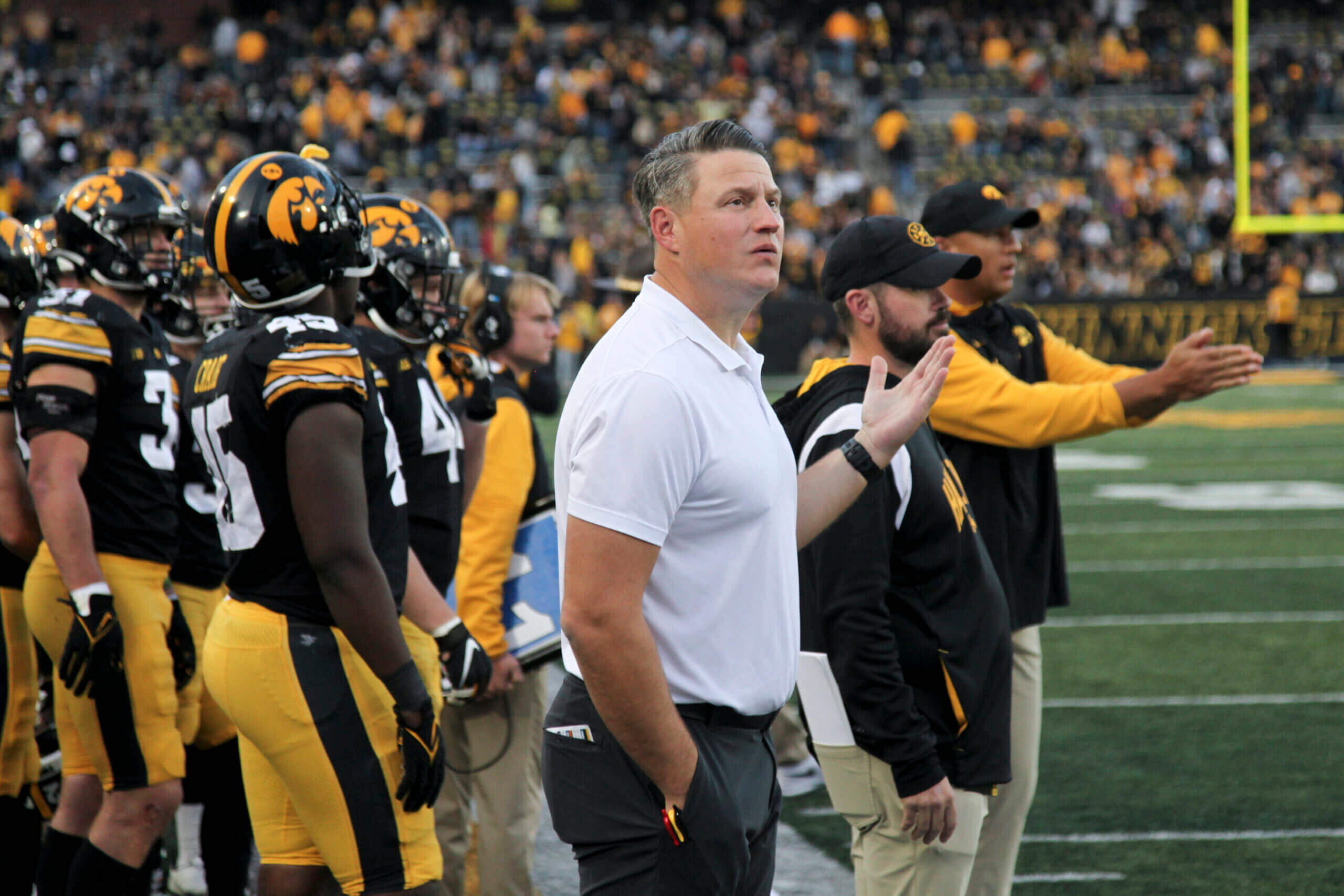 Iowa OC Brian Ferentz ‘I’ll approach my job the same way’ with mandate