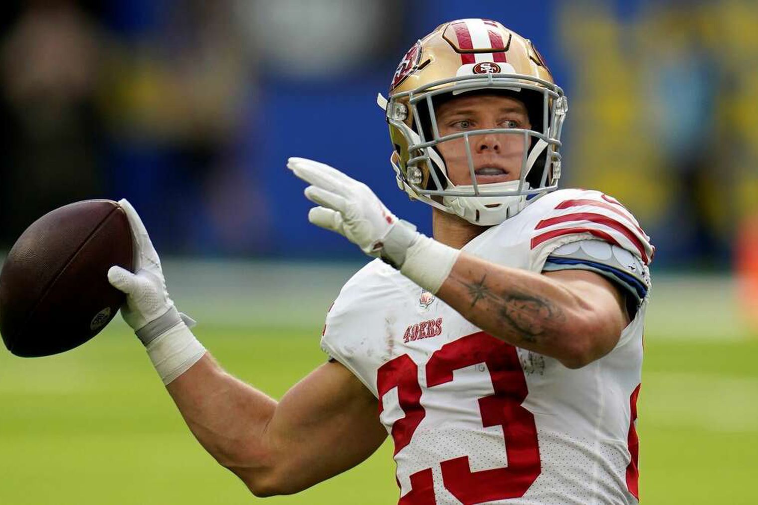49ers News Christian McCaffrey’s touchdown domination of LA Rams and