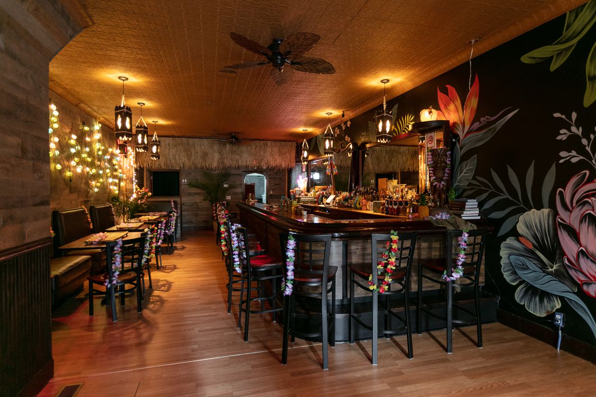 Look Inside Lost River, a New Tiki Bar in Detroit Eater Detroit